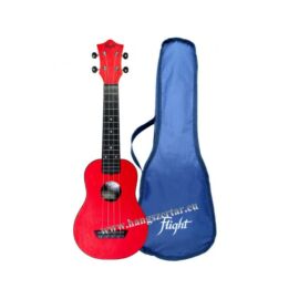 Flight TUS-35 RD – piros színű szoprán utazó ukulele