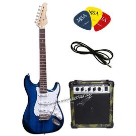 Vision EK-304 BL, 3/4-es gyermek elektromos gitár alap szett 3