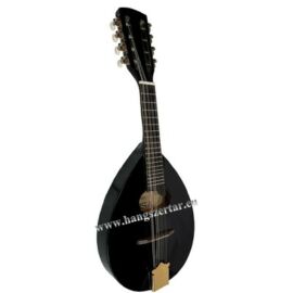 MSA MA-6, fekete Portugál mandolin bélelt tokkal