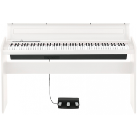 KORG LP-180WH,slim design digitális zongora, 88 billentyű, fehér, billentyűfedéllel