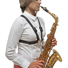BG S44MSH - Szaxofon heveder (női, XL méret, fémkarabineres)