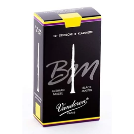 Vandoren CR184 German Bb klarinét nád - Black Master (Méret: 4)