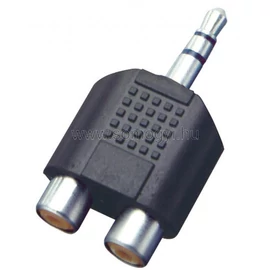 SAL AC 17X Audió átalakító, 3,5 mm sztereó dugó-2xRCA alj