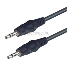 SAL A 51-5 Audió kábel, 3,5 mm sztereó dugó-3,5 mm sztereó dugó, 5 m