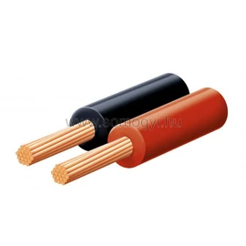 SAL KLS 0,15 Hangszóróvezeték, piros-fekete, 2x0,15 mm