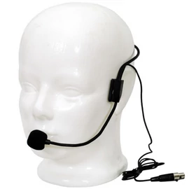 Voice-Kraft LS-970 Fejmikrofon mini XLR, fekete
