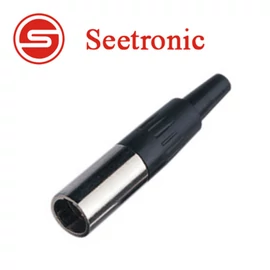 Seetronic ST102 Mini XLR lengő papa csatlakozó, 3 pólusú