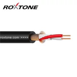 Roxtone MC006-50 Ø 6,5mm mikrofonkábel (fekete)