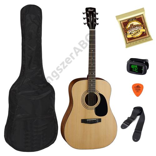 Cort AD810-OP Szett akusztikus gitár, matt natúr