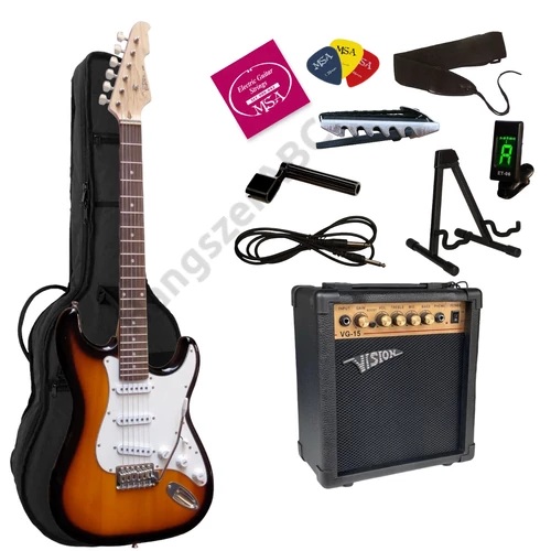 Vision ST-5 SB, maximum elektromos gitár szett 4