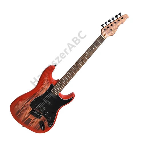 Vision ST-7 NSB, Red Flammed elektromos gitár