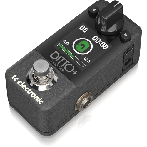 TC Electronic Ditto+ Looper többmenetes looper pedál