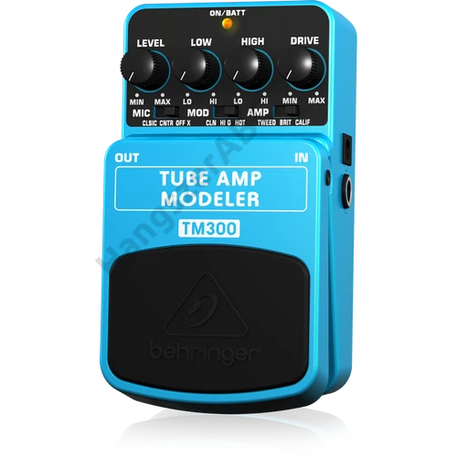 Behringer TM300 csöves erősítő modellező gitár pedál