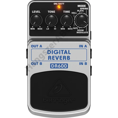 Behringer DR600 Digital Reverb Effekt Pedál