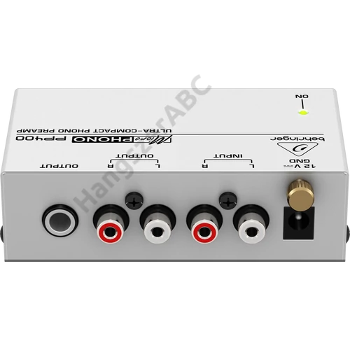 Behringer MICROPHONO PP400 Ultra-Kompakt Lemezjátszó Előerősítő