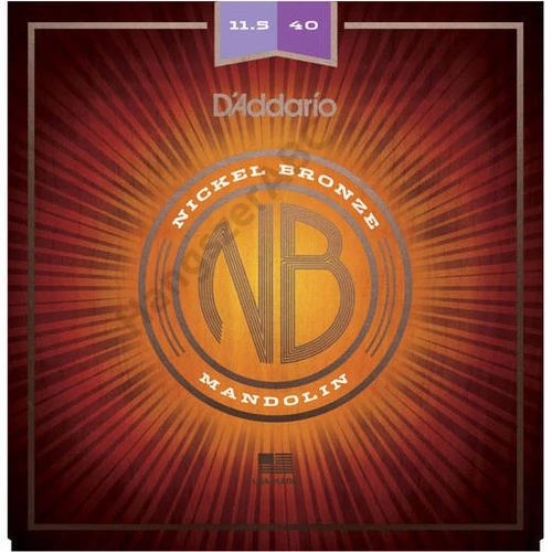 D'Addario NBM11540 mandolín húrkészlet 011,5-040, nickel-bronze, custom medium