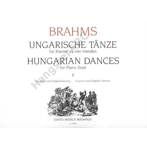 Brahms, Johannes, Kováts Gábor, Szerző Katalin  - Magyar táncok 2