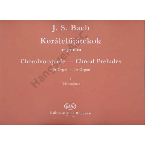 Bach, Johann Sebastian, Zászkaliczky Tamás  - Korálelőjátékok