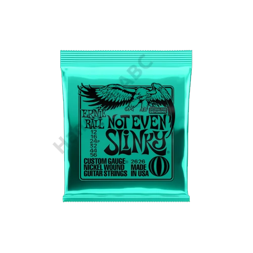 Ernie Ball Nickel Wound Not Even Slinky 12-56