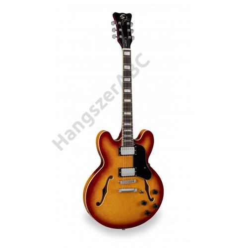 SOUNDSATION JAZZ-ROOT H TBW - Double cutaway félakusztikus gitár humbucker hangszedőkkel