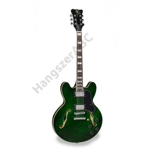 SOUNDSATION JAZZ-ROOT H JGR - Double cutaway félakusztikus gitár humbucker hangszedőkkel