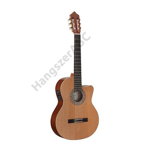 JULIA 44CG CTE - Tömör cédrus fedlapos Cutaway klasszikus gitár Classica előerősítővel