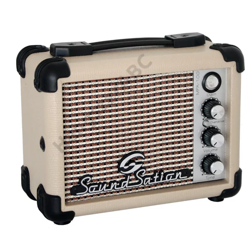 Soundsation MPA-10G - 5W elemes hordozható mini gitárerősítő