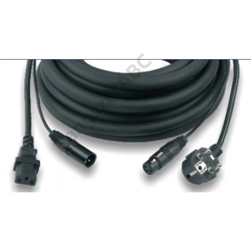 Soundsation PF100-15 - Kombinált audió jel és tápkábel aktív hangfalakhoz (3x1.5mm2 - 2x0.22mm2, 15m)