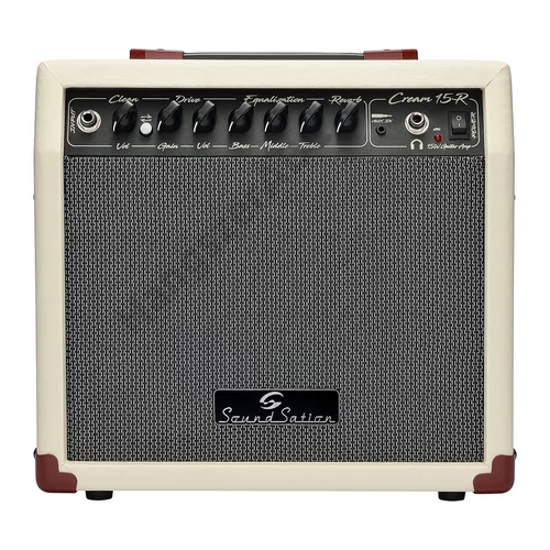 Soundsation CREAM-15R - Vintage 15W elektromos gitárkombó Reverb funkcióval