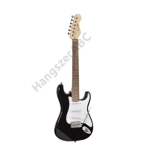 Soundsation RIDER-JR BK - 3/4 Double Cutaway elektromos gitár 3 Single Coil pickuppel