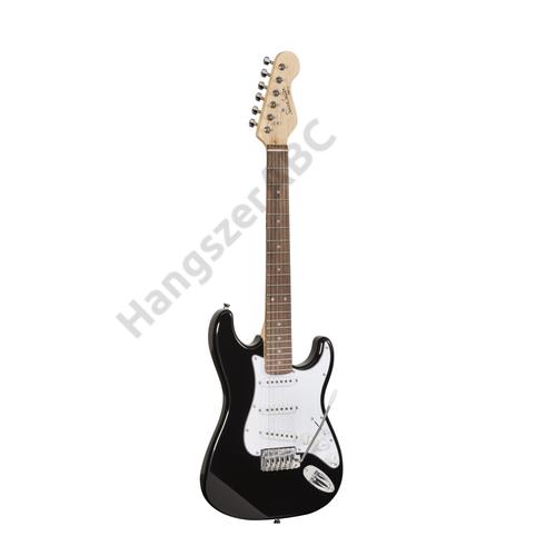 Soundsation RIDER-JR BK - 3/4 Double Cutaway elektromos gitár 3 Single Coil pickuppel