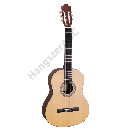 TC980MT - 4/4-es szatén klasszikus gitár tömör sitka fenyő fedlappal