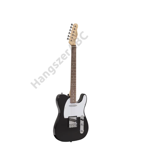 Soundsation TWANGER-R BK - Cutaway elektromos gitár 1 single coil és 1 lipstick pickuppel