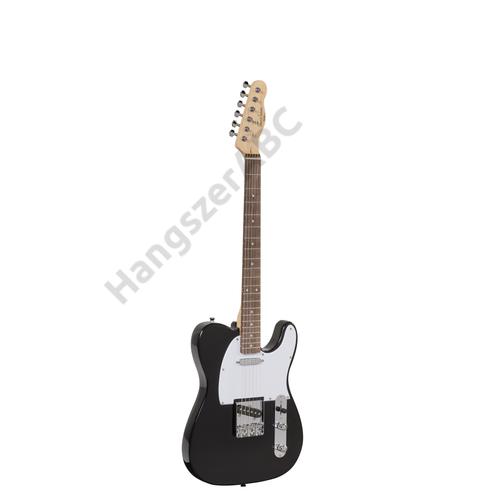 Soundsation TWANGER-R BK - Cutaway elektromos gitár 1 single coil és 1 lipstick pickuppel