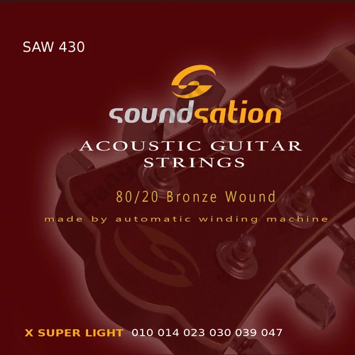 Soundsation SAW 430 - Akusztikusgitár húrszett - X Super Light