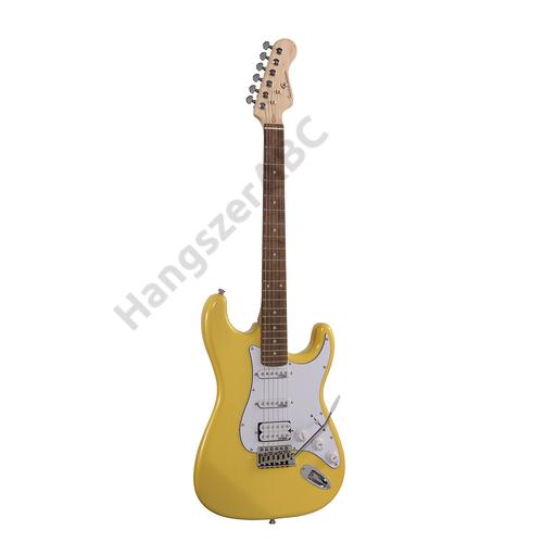 Soundsation RIDER-PRO-RSH VB - Double cutaway elektromos gitár 2 single coil + osztható humbucker pickuppel és önzáró kulcsokkal (Wilkinson mechanika, eco-rózsafa fogólap)