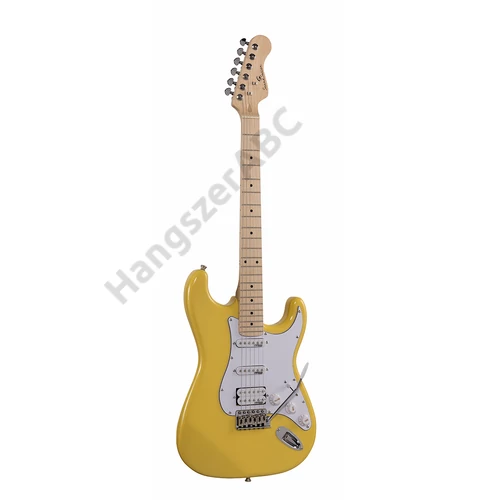 Soundsation RIDER-PRO-MSH VB - Double cutaway elektromos gitár 2 single coil + osztható humbucker pickuppel és önzáró kulcsokkal (Wilkinson mechanika, juharfa fogólap)