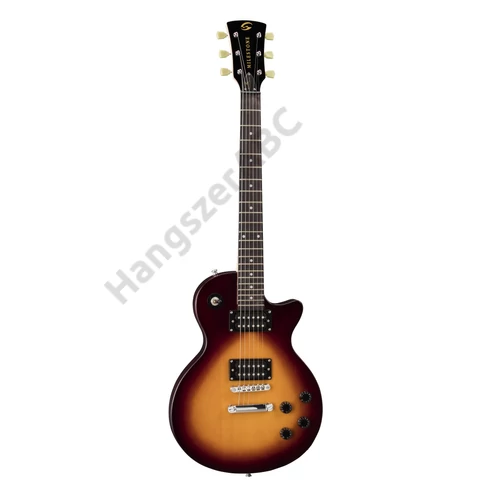 Soundsation MILESTONE-ST VSB - Lapos fedlapú cutaway elektromos gitár 2 humbucker pickuppel