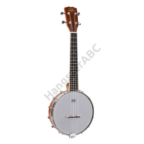 Soundsation SUBJ-20 - Ukulele-banjo sapele mahagóni testtel és REMO bőrrel