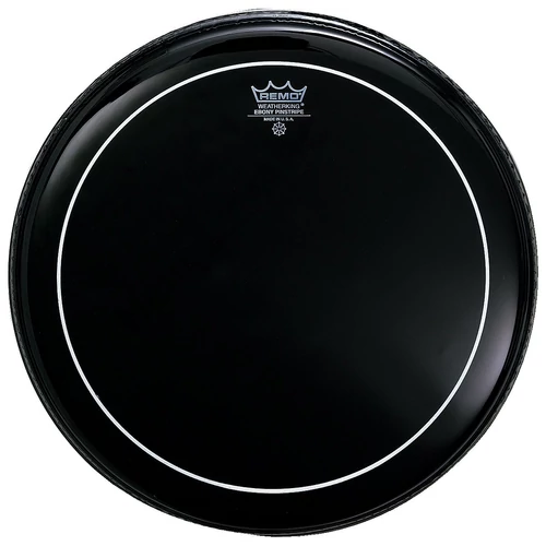 ES-1622-PS- - Ebony Pinstripe 22" Drumhead