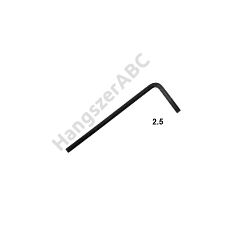 GE1996T&FGR2.5 - Pack of 5 pcs Tremolo Bridge Allen keys