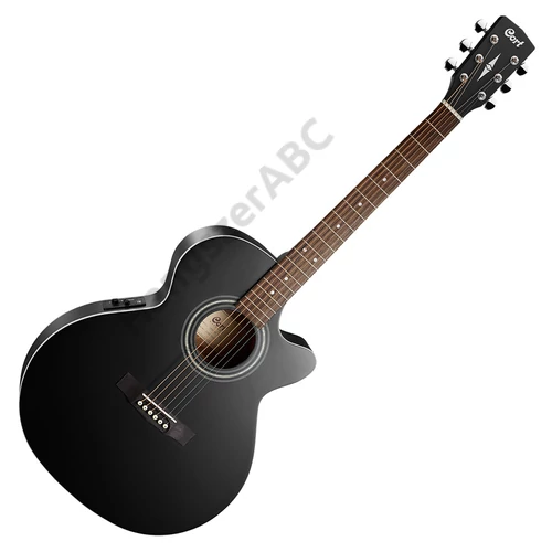 Cort SFX-ME-BKS akusztikus gitár EQ-val, matt fekete