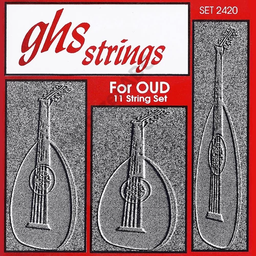 GHS 2420 OUD oud húr - nylon, 11 húros szett