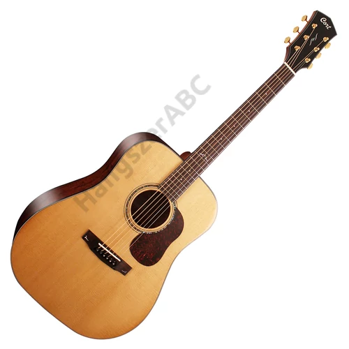 Cort Gold-D6 with case akusztikus gitár, All solid