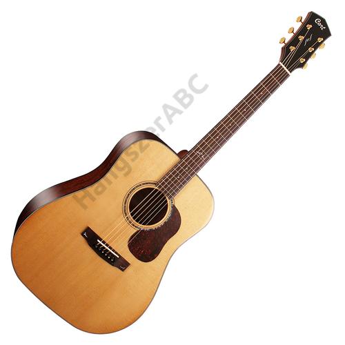 Cort Gold-D6 with case akusztikus gitár, All solid