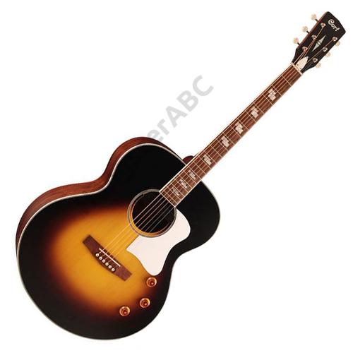 Cort CJ-Retro-VSM akusztikus gitár elektronikával, vintage sunburst