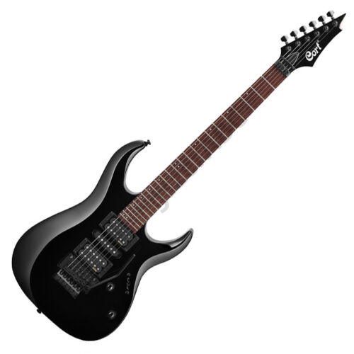 Cort X250-BK el.gitár, EMG PU, fekete + Választható ajándék