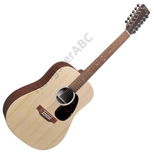 Martin D-X2E-12strings akusztikus gitár elektronikával, 12 húros