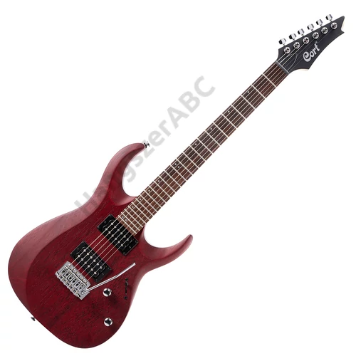 Cort X100-OPBC elektromos gitár, cseresznye