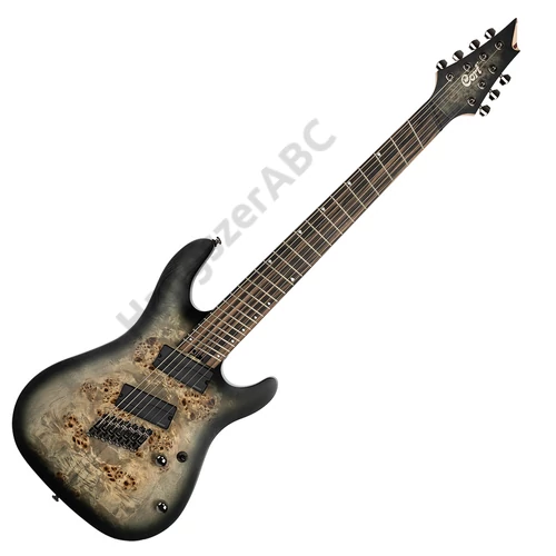 Cort KX507MS-SDB 7-húros el.gitár, Multi Scale, csilllagpor fekete